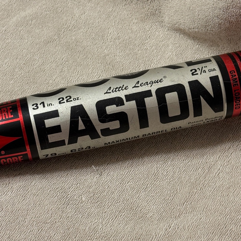 Easton‎ C-Core Little League Baseball Bat 31 in 22 oz 2 1/4 Dia Youth